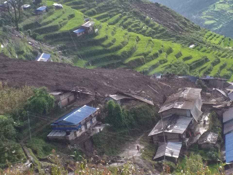 लिदी पहिरोमा ज्यान गुमाएका ११ जनाको सनाखत