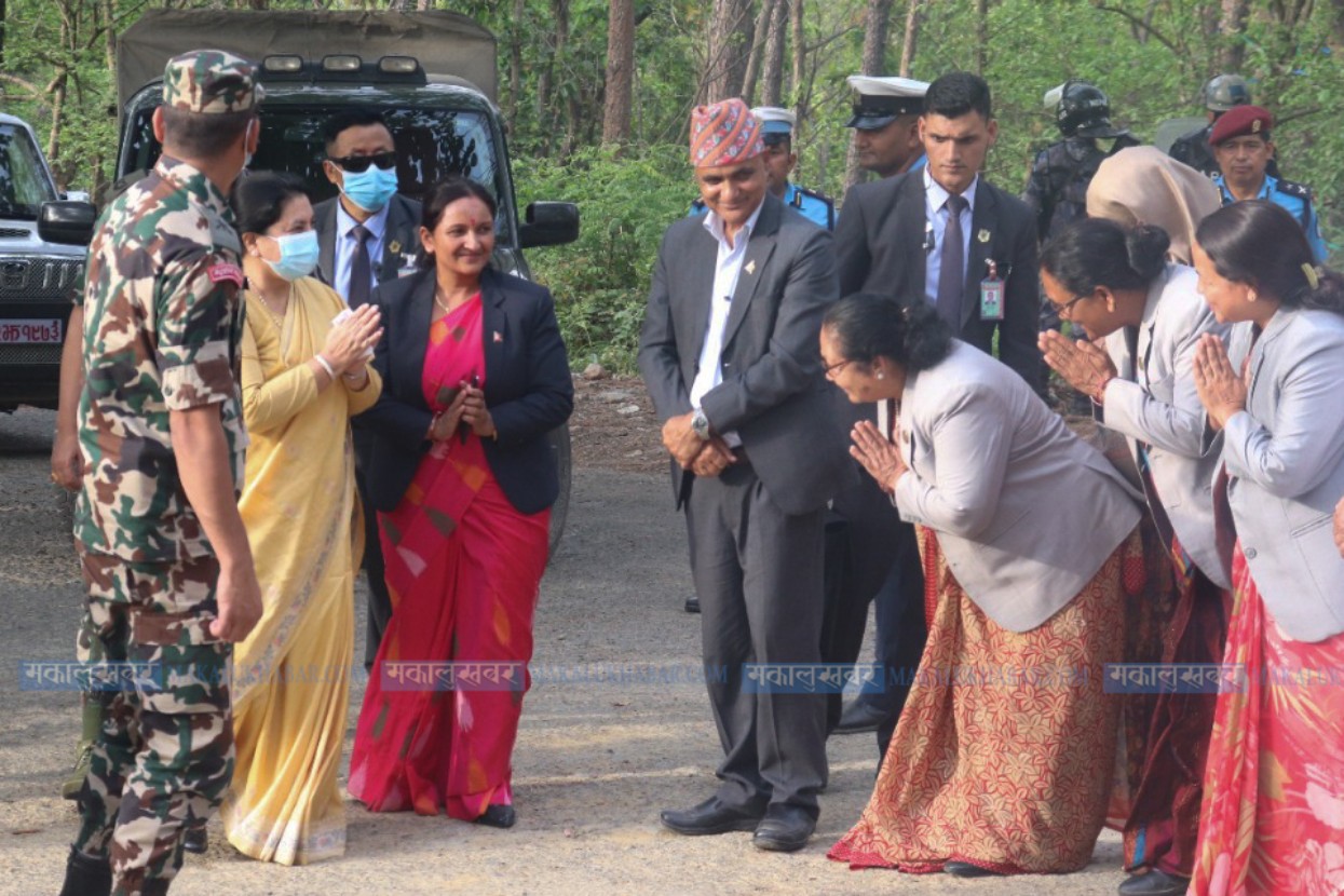 राष्ट्रपति भण्डारीद्वारा काँक्रेविहारको भ्रमण (तस्वीरहरू)