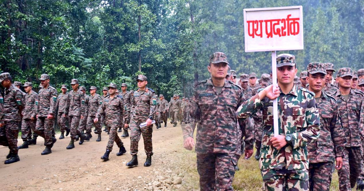 आजदेखि नेपाल-भारत संयुक्त ‘सूर्यकिरण’ सैन्य अभ्यास
