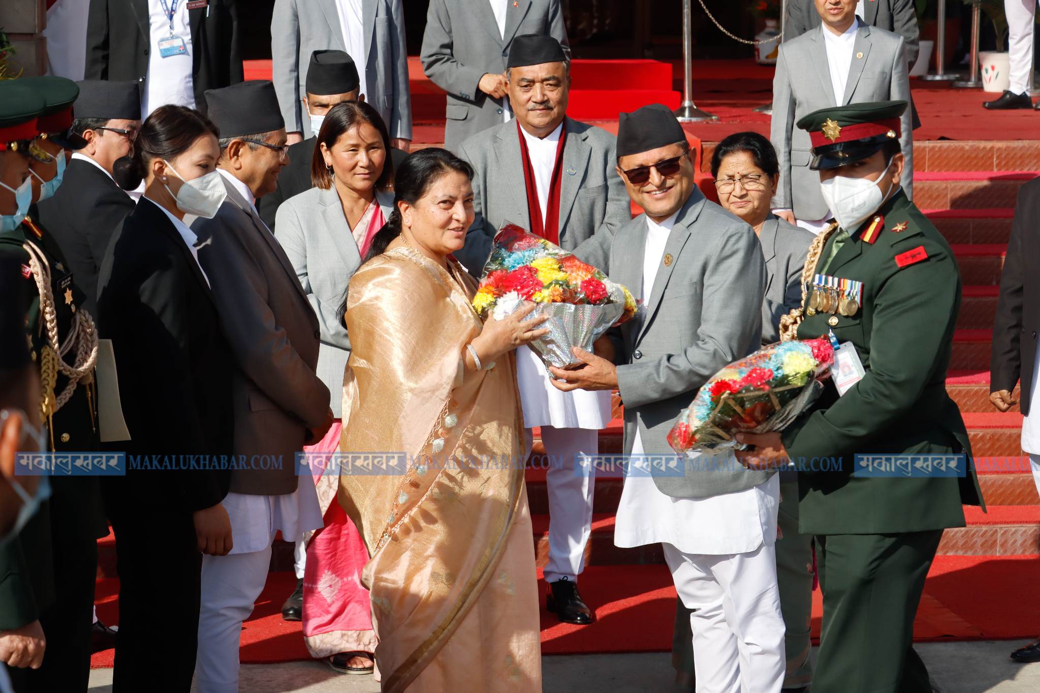 संसदमा यस्तो रह्यो राष्ट्रपति भण्डारीकाे उपस्थिति (तस्बिरहरु)