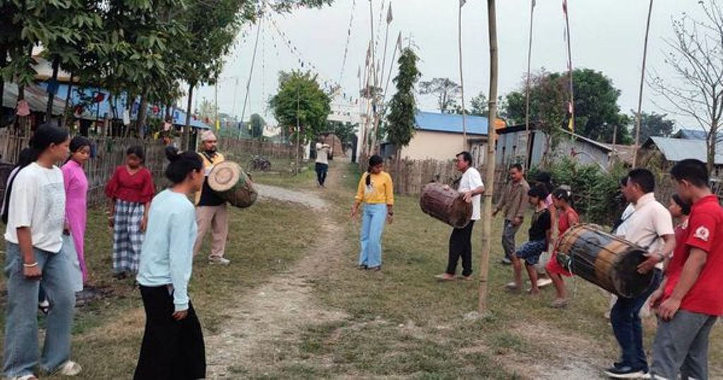 एक महिने च्याब्रुङ नृत्य प्रशिक्षण सुरु