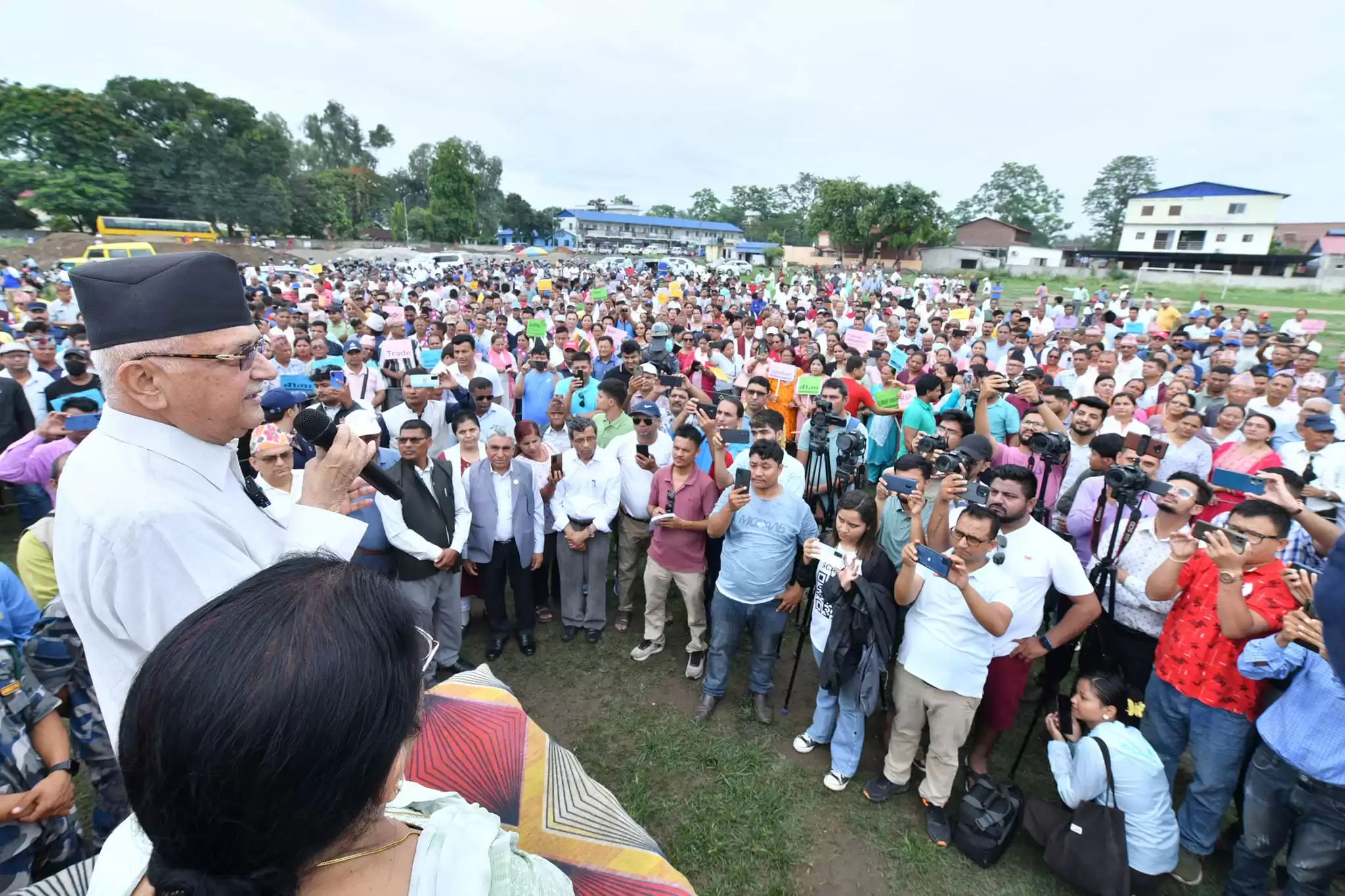 हामी कृषिमा अब्बल हुँदा नाकाबन्दीले पनि गलाउन सकेन : ओली