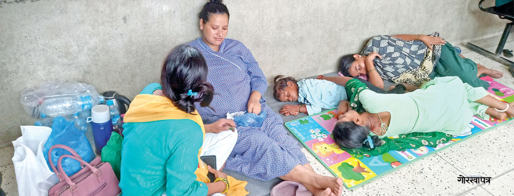 कान्तिबालमा सुत्केरी भुइँमा, उपियाँ र उडुसको टोकाइ खपिनसक्नु