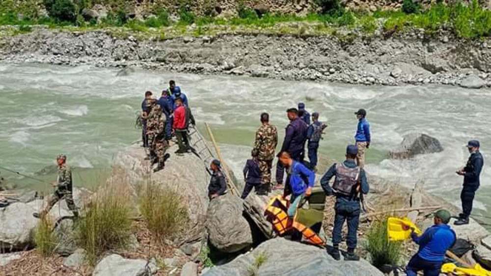 १६ दिनदेखि बेपत्ता मेजर पण्डितको शव भेरी नदीमा भेटियो