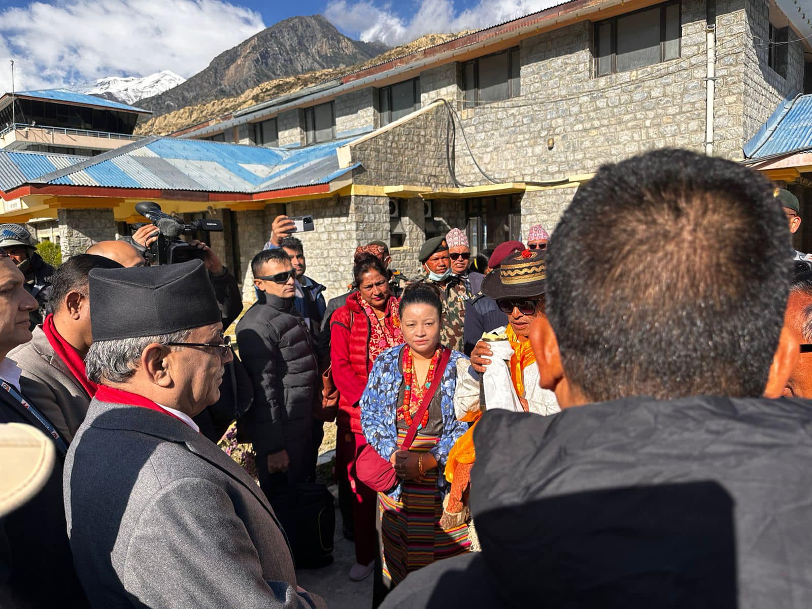 प्रधानमन्त्रीले गरे कागबेनी, मुक्तिनाथ मन्दिर र कोरला नाकाको अवलोकन