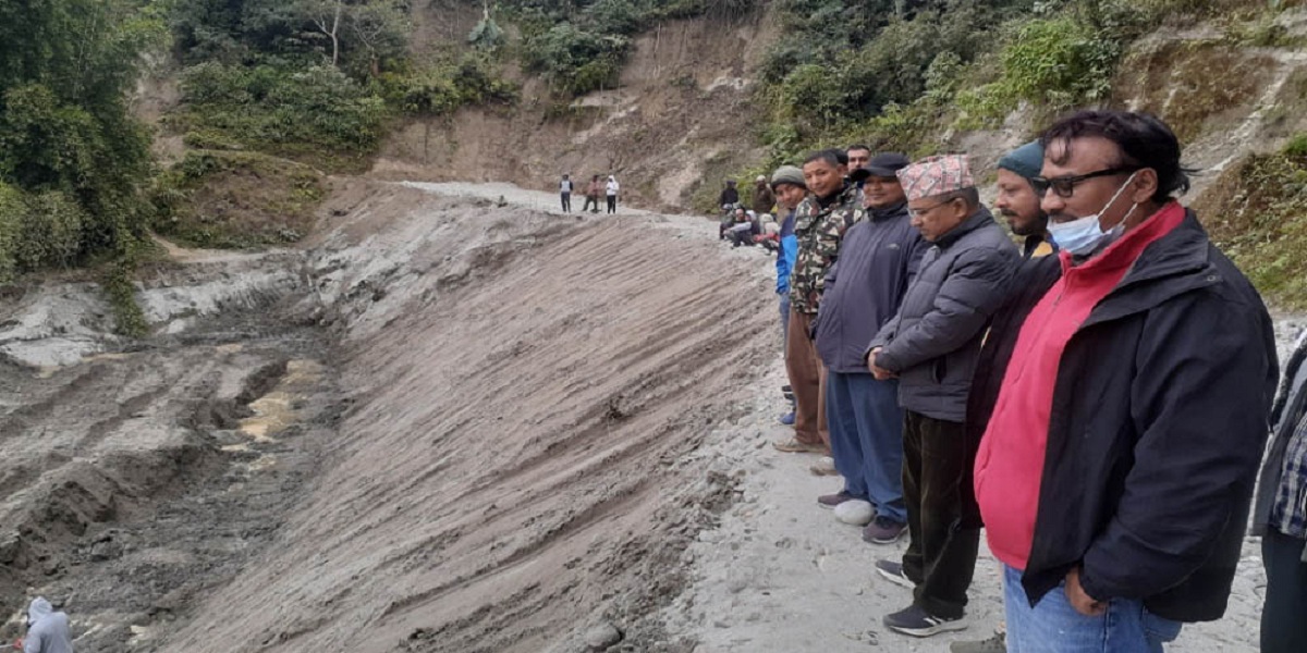 मादी नदीमा तटबन्धन निर्माणसँगै राहत महसुस