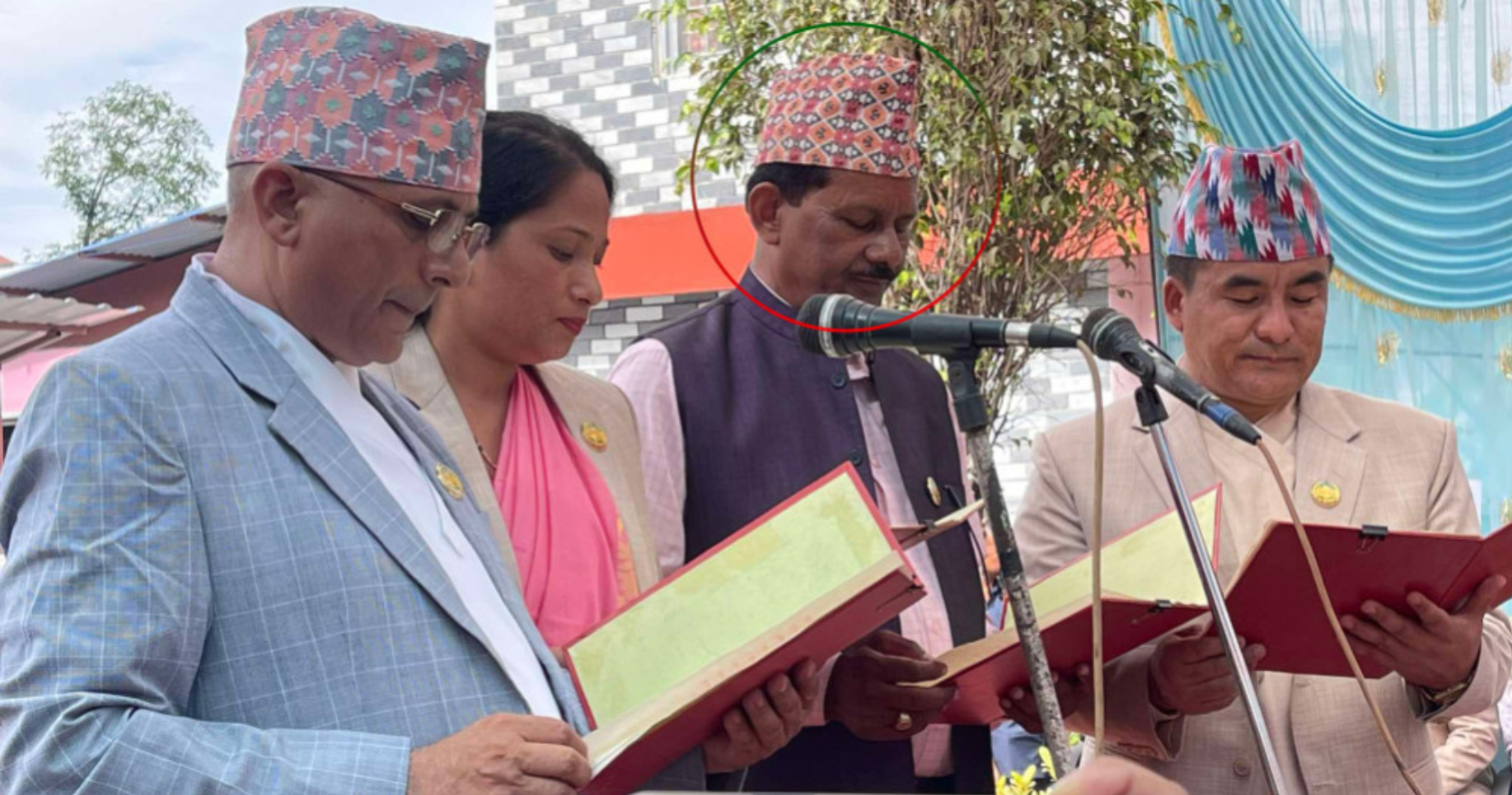लुम्बिनीमा एमाले-कांग्रेसका ९ मन्त्रीले लिए शपथ, कुर्मी मृत्यु प्रकरणका आरोपित पनि क्याबिनेटमा