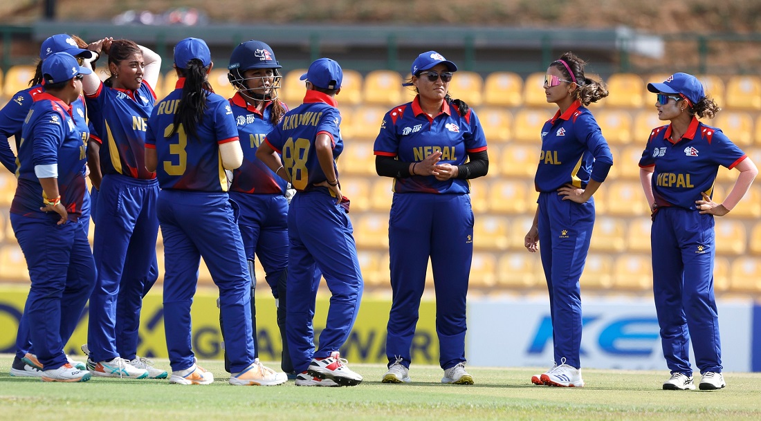 एसिया कप महिला क्रिकेट : नेपाल पाकिस्तानसँग ९ विकेटले पराजित