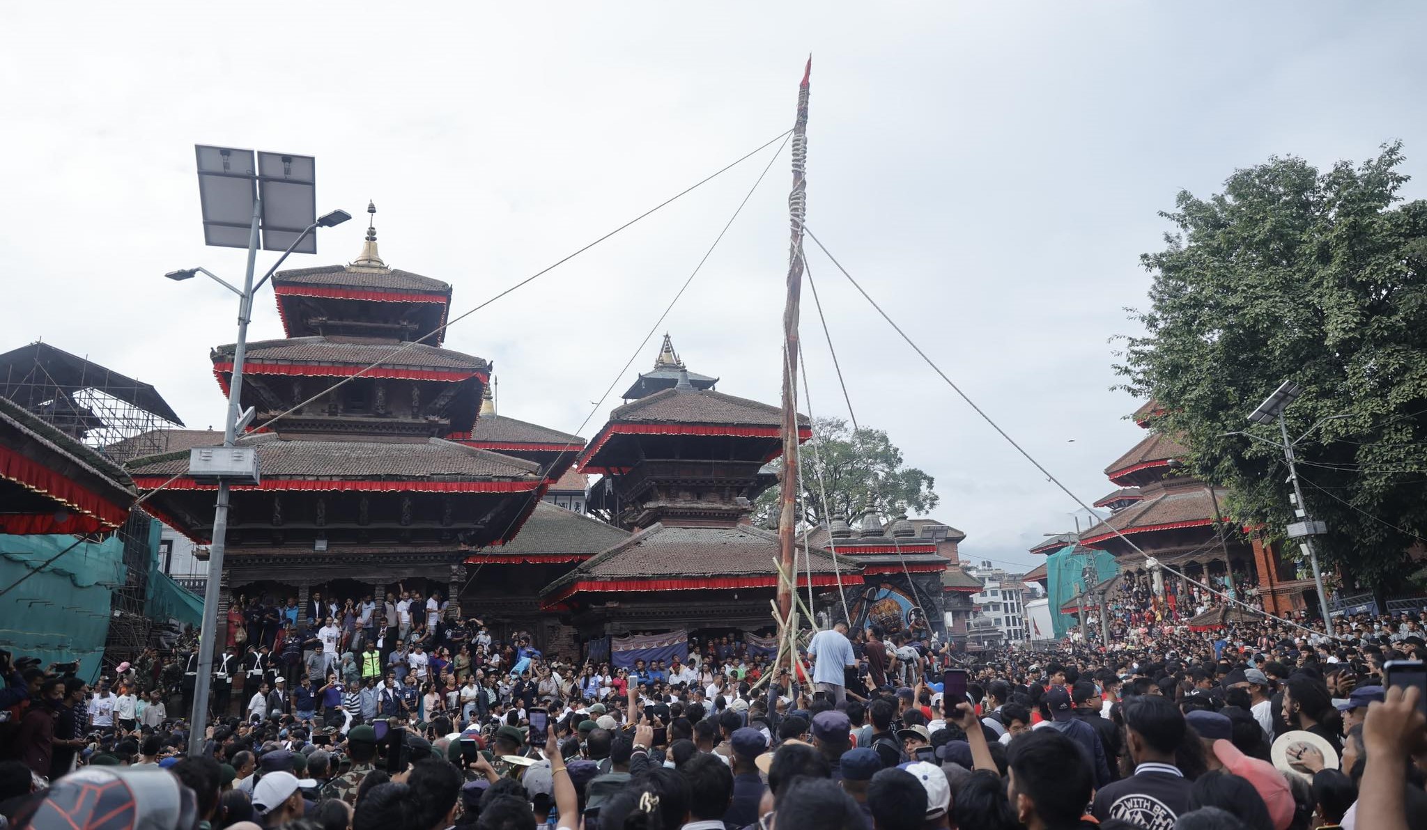 सुरुभयो उपत्यकाको मुख्य पर्व इन्द्रजात्रा (तस्बिरहरू)