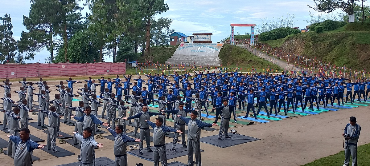 काठमाडौं नगर प्रहरीलाई सशस्त्र प्रहरीद्वारा तालिम