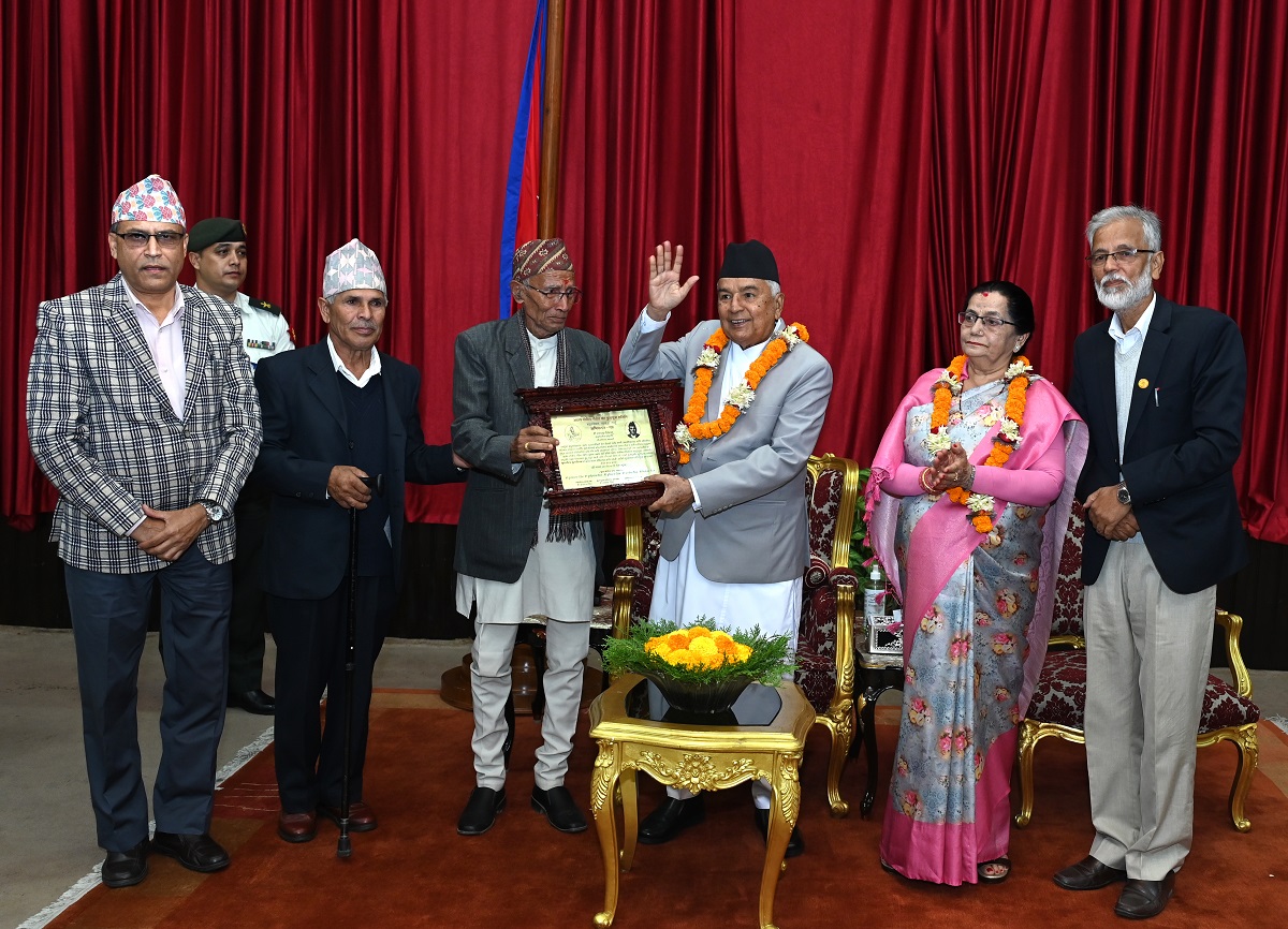 मुलुकले दिएको जिम्मेवारी पूरा गर्न कुनै कसर बाँकी राख्ने छैन : राष्ट्रपति