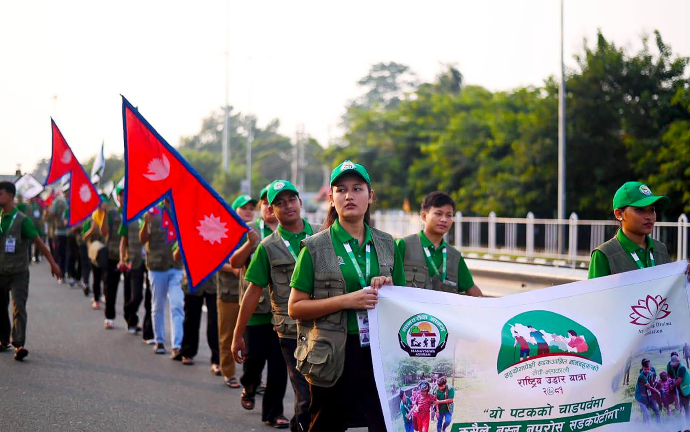 सात जना सडकआश्रित मानवको उद्धार