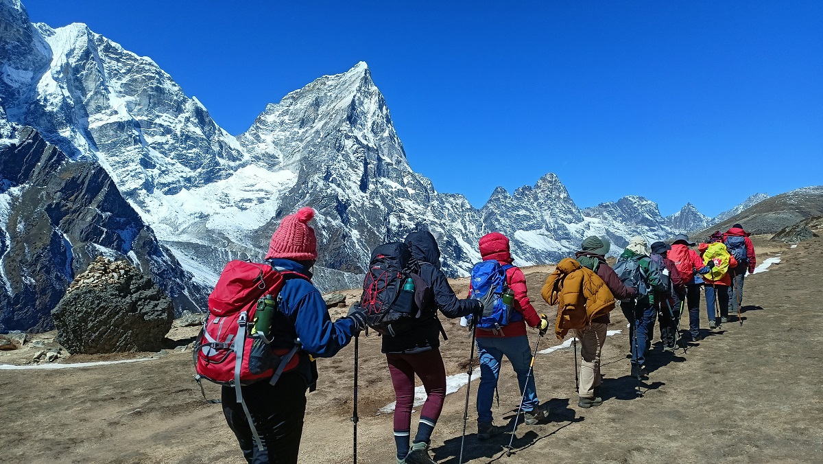 सगमारथा क्षेत्रमा लडेर घाइते भएका जापानिज नागरिको उद्धार