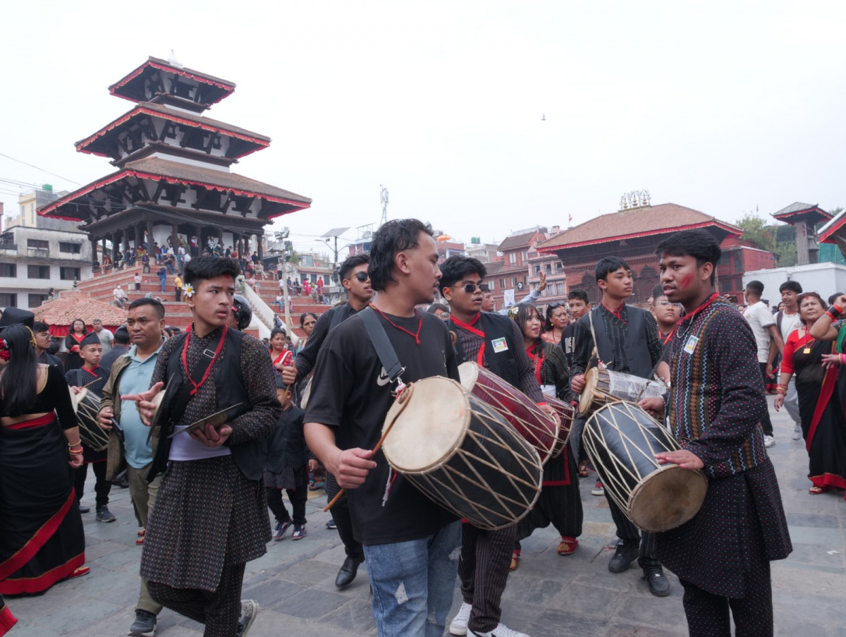 वसन्तपुरमा मनाइयो नेपाल संवत (तस्बिरहरू)