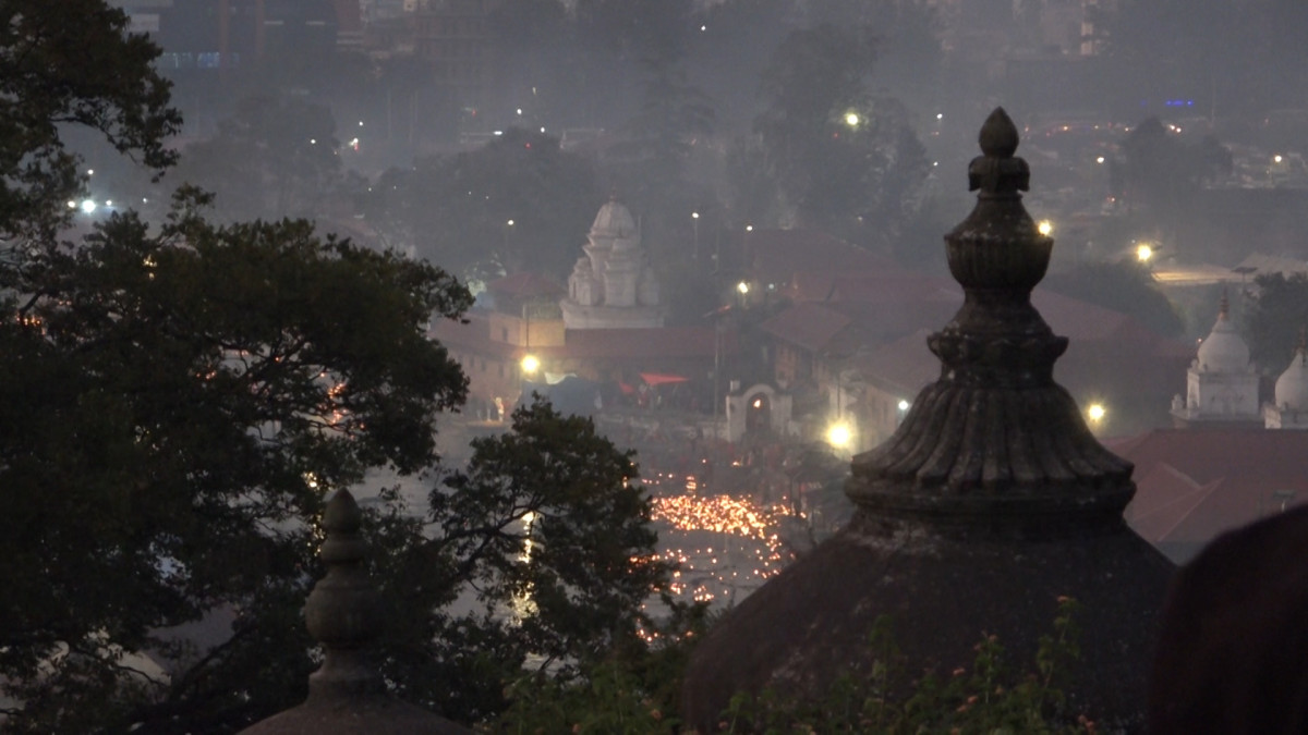 पाशुपत क्षेत्रमा शतबीज छर्नेको भीड (तस्बिरहरु)