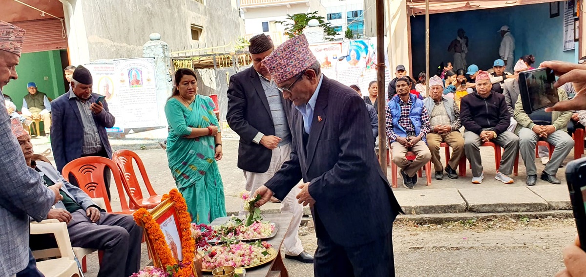 दाङ्गाली कम्युनिष्ट आन्दोलनका अगुवा नेता पोखरेलको सम्झनामा श्रद्धाञ्जलीसभा