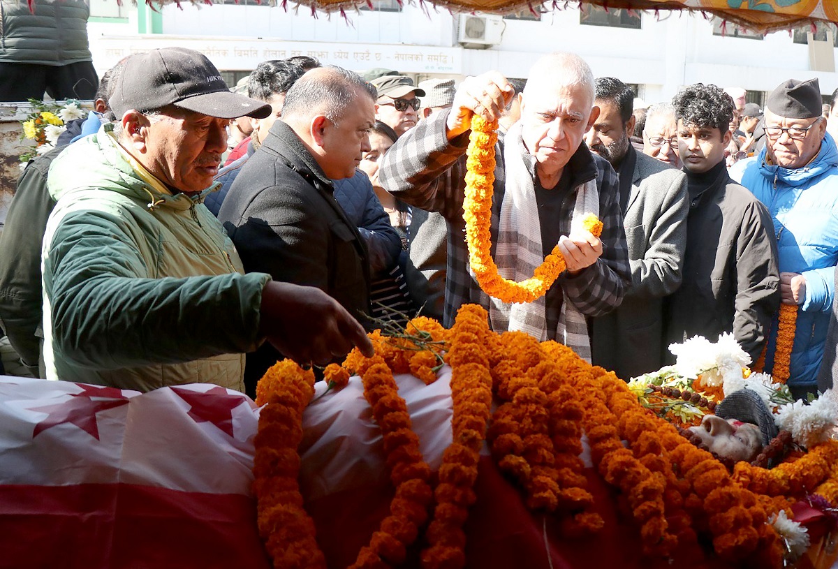 नेता सिंहको निधनमा कांग्रेसद्वारा शोक प्रस्ताव पारित