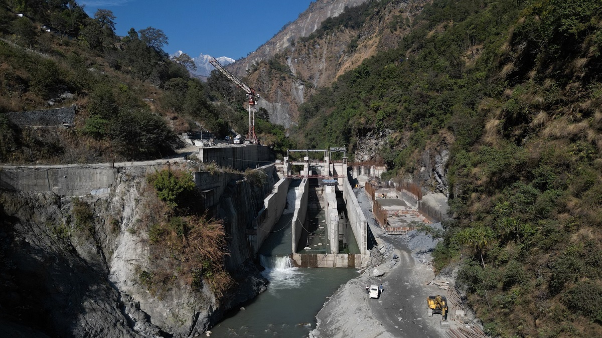 राहुघाट जलविद्युत् आयोजना : ७२ प्रतिशत भौतिक प्रगति