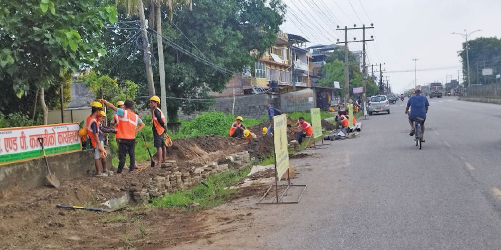 भरतपुरमा भूमिगत विद्युतीकरणको काम ७० प्रतिशत सम्पन्न