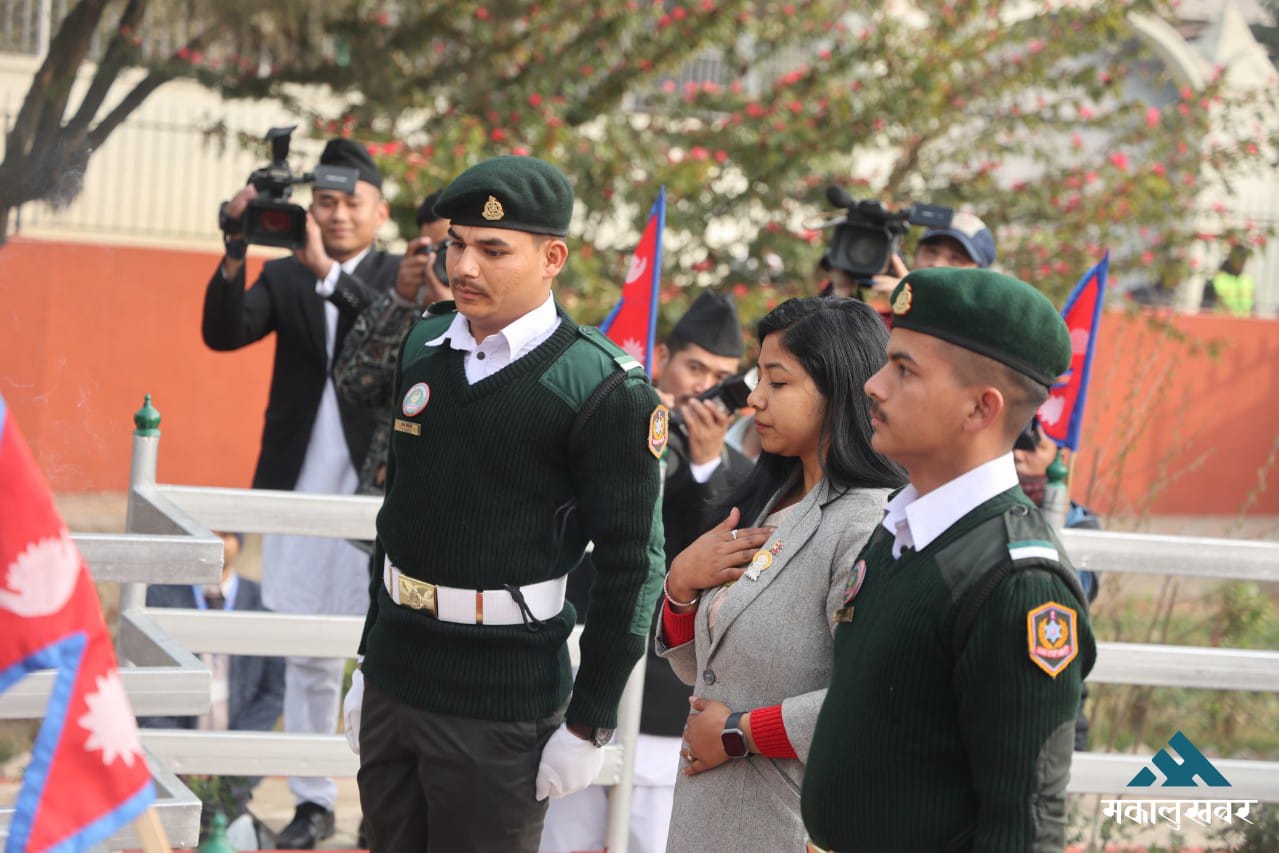 काठमाडौं महानगरले यसरी मनायो सहिद दिवस (तस्बिरहरु)