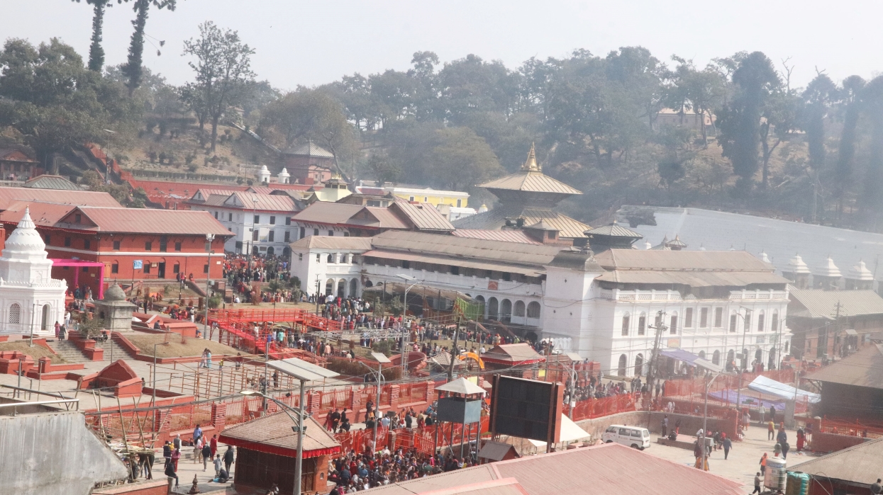 महाशिवरात्रिका अवसरमा पशुपति क्षेत्रमा शोभायात्रा